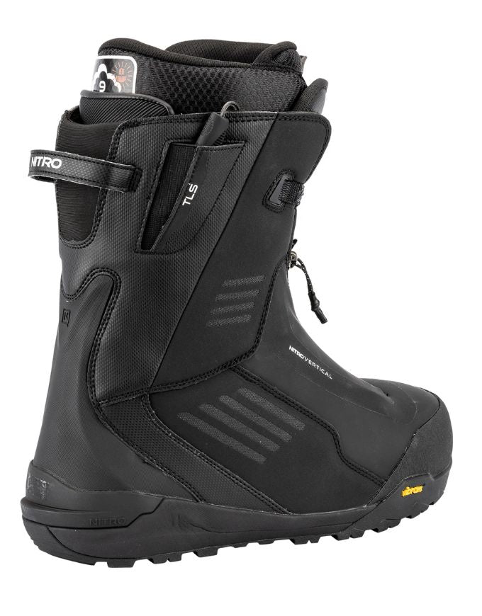Nitro Vertical TLS+ Men's Snowboard Boots 2026 | Black